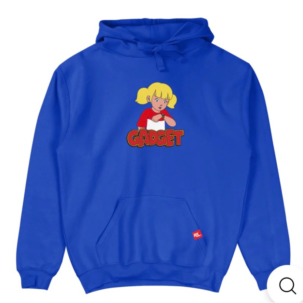 Retrokid Inspector Gadget Penny & Brain Hoodie - Blue